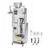VEVOR Powder Filling and Sealing Machine, 10-500g(0.02-1.1lbs) Automatic Particle Granule Packaging Machine, Stainless Steel, Weighing Filling Sealing, for Coffee Beans, Grains, Tea, Spices, Silver