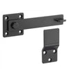 VEVOR Flip Gate Latch, Metal Heavy Duty Gate Latches, Flip Latch Hardware with High Hardness, 360° Rotating Latches, Matte Powder Coating Finish, Ideal for Fence, Garage, Pool, Garden, Black