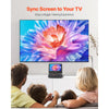 VEVOR Portable DVD Player, 10.1 inch HD Swivel Display Screen, 4 Hours Built-in Rechargeable Battery, Dual Speakers, Support Sync TV/USB/SD Card/CD/DVD, Car Charger, AC Power Adapter, Remote Control