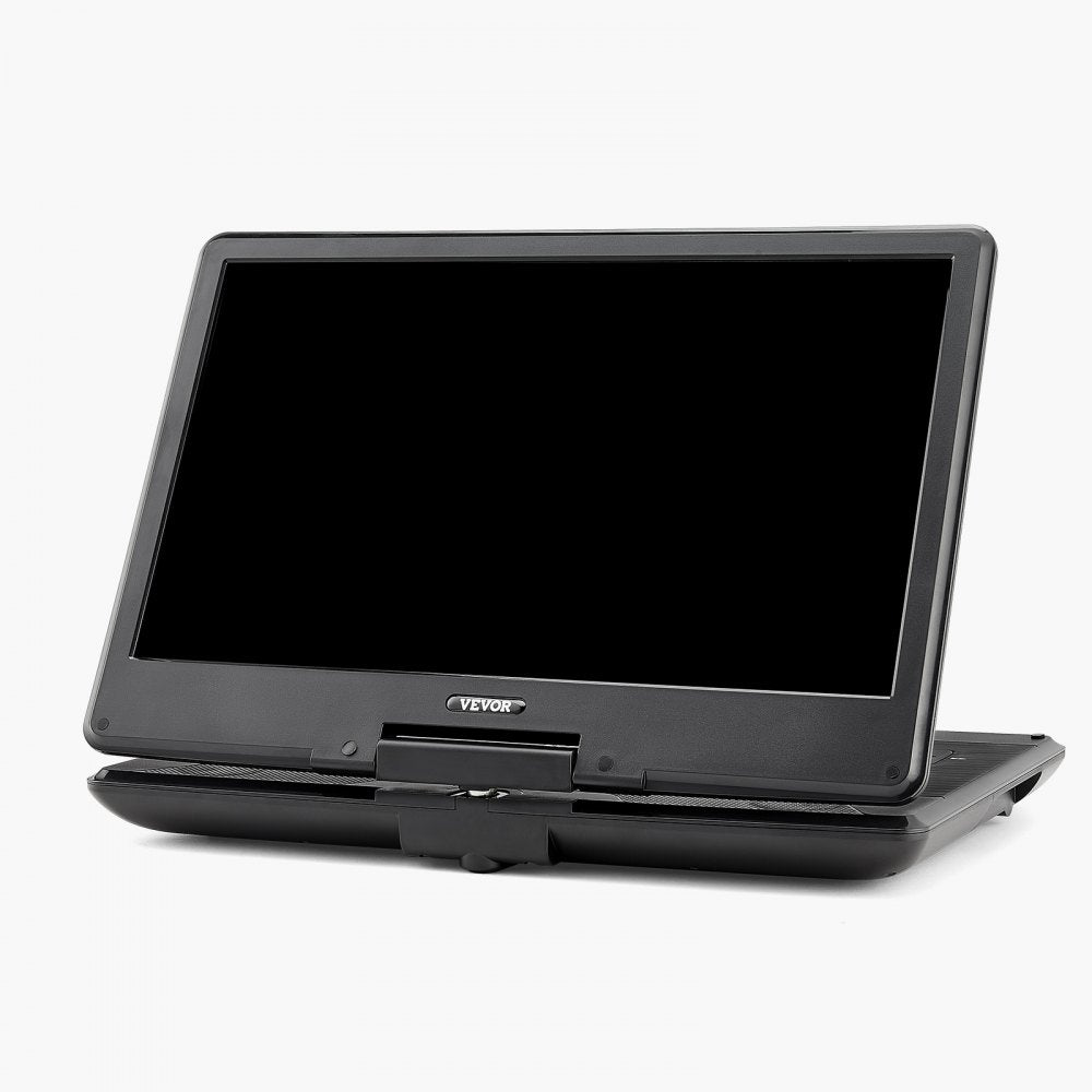 VEVOR Portable DVD Player, 14 inch HD Swivel Display Screen, 4.5-5 Hours Built-in Rechargeable Battery, Dual Speakers, Support Sync TV/USB/SD Card/CD/DVD, Car Charger, AC Power Adapter, Remote Control