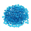 VEVOR Fire Glass, 20 lbs / 9.0 kg High-Temperature Resistant Fireplace Rocks, 3/4-Inch / 19.05 mm Reflective Firepit Glass Beads, High Luster Stone Landscaping for Fire Pit Table, Caribbean Blue