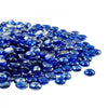 VEVOR Fire Glass, 20LBS / 9KG High-Temperature Resistant Fireplace Rocks, 3/4-Inch / 19.05 mm Reflective & Smokeless Firepit Glass Beads, High Luster Stone Landscaping for Fire Pit Table, Cobalt Blue