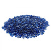 VEVOR Fire Glass, 20LBS / 9KG High-Temperature Resistant Fireplace Rocks, 3/4-Inch / 19.05 mm Reflective & Smokeless Firepit Glass Beads, High Luster Stone Landscaping for Fire Pit Table, Cobalt Blue