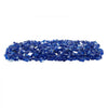 VEVOR Fire Glass, 10LBS / 4.5KG High-Temperature Resistant Fireplace Rocks, 1/2-Inch / 12.7 mm Reflective & Smokeless Firepit Glass Rock, High Luster Stone Landscaping for Fire Pit Table, Cobalt Blue
