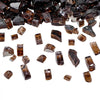 VEVOR Fire Glass, 20 LBS / 9.0 KG High-Temperature Resistant Fireplace Rocks, 1/2-Inch / 12.7 mm Reflective & Smokeless Firepit Glass Rock, High Luster Stone Landscaping for Fire Pit Table, Copper