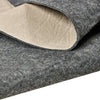 VEVOR - Slip-Resistant Rug Pad - Protective Cushioning Carpet Pad - 5' x 8' - 1/4"Thick - Dual Surface - Polyester Felt + Latex - Gray - 3-4㎡ Area Carpet Padding Rug Cushion Safe for All Floors