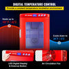 VEVOR Reptile Incubator 25L Digital Egg Incubator 5-42°C for Small Reptiles