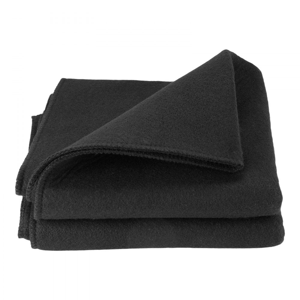 VEVOR Carbon Felt Welding Blankets, 2-Pack 20" x 36" Flame Retardant Welding Blanket, Up to 1800°F Heat Resistant Safety Protection Blanket, 3.5mm Thickened Carbon Fiber Fireproof Insulation Mat Pad