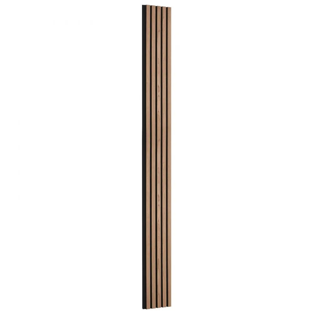 VEVOR Wood Slat Acoustic Panels, 7.9 x 94.5 inch, MDF Accent Wooden Wall Panels for Modern Interior Wall, Faux Wood Wall Board Panels for Stylish Decor and Noise Reduction, Walnut