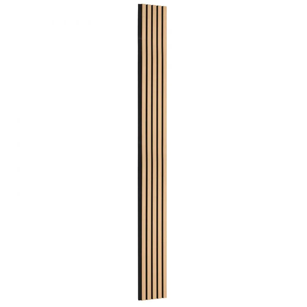 VEVOR Wood Slat Acoustic Panels, 7.9 x 94.5 inch, MDF Accent Wooden Wall Panels for Modern Interior Wall Decor, Faux Wood Wall Board Panels for Noise Reduction, Light Oak