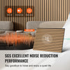 VEVOR Wood Slat Acoustic Panels, 23.6 x 47.2 inch, MDF Accent Wooden Wall Panels for Modern Interior Wall Decor, Faux Wood Wall Board Panels for Noise Reduction, Light Oak