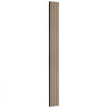 VEVOR Wood Slat Acoustic Panels, 7.9 x 94.5 inch, MDF Accent Wooden Wall Panels for Modern Interior Wall Decor, Faux Wood Wall Board Panels for Noise Reduction, Silver Wood