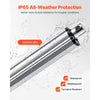 VEVOR 12V Linear Actuator, 12 Inch IP65 Waterproof Linear Actuator, 675lbs/3000N 0.2"/s Motion Actuators with Mounting Bracket for Outdoor Use