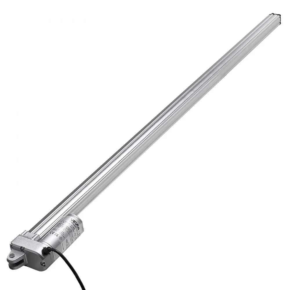 VEVOR 12V Linear Actuator, 40 Inch IP65 Waterproof Linear Actuator, 675lbs/3000N 0.2"/s Motion Actuators with Mounting Bracket for Outdoor Use