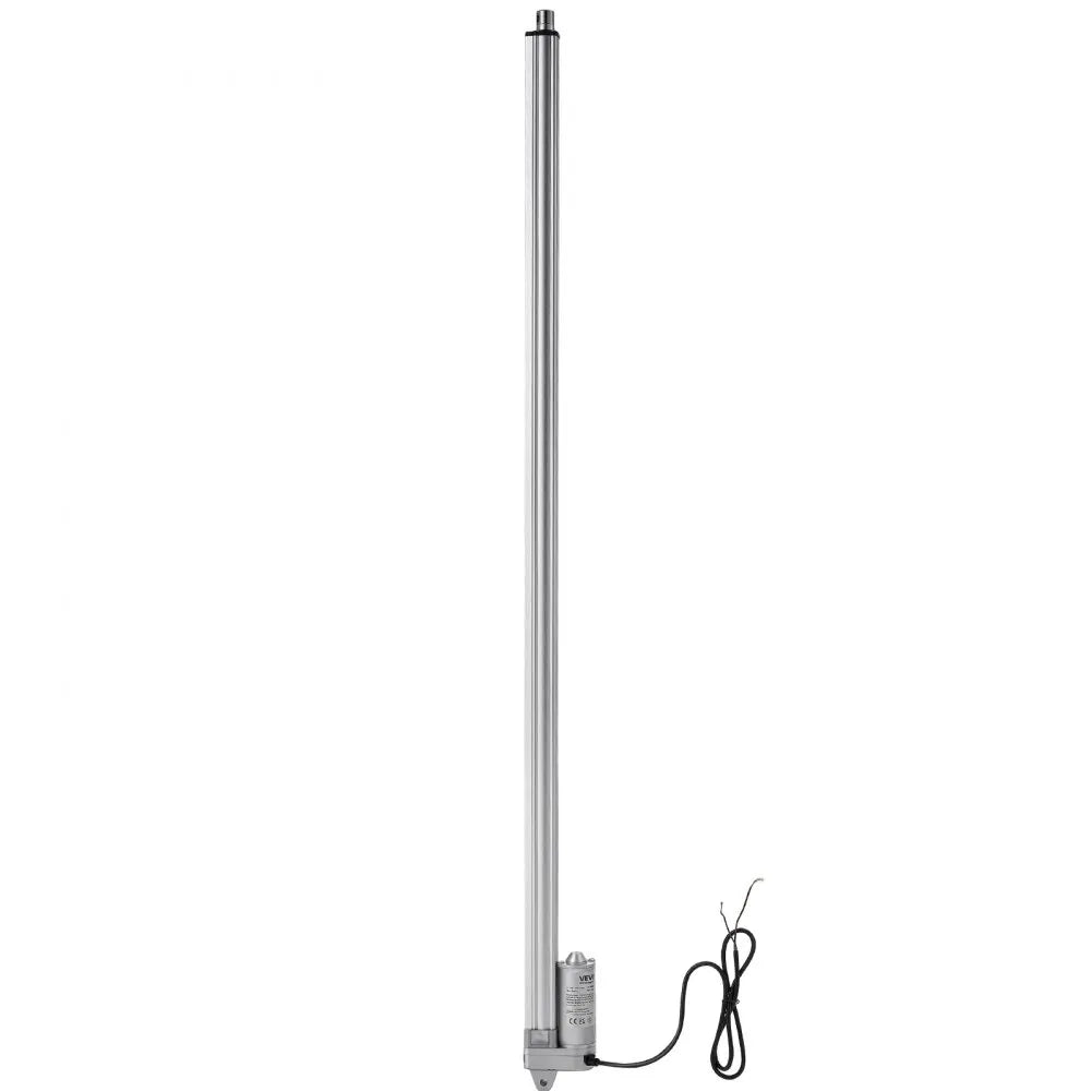 VEVOR 12V Linear Actuator, 40 Inch IP65 Waterproof Linear Actuator, 675lbs/3000N 0.2"/s Motion Actuators with Mounting Bracket for Outdoor Use