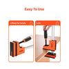 VEVOR Bar Clamps for Woodworking, 2-Pack 24 inch Parallel Clamp Set, F-Clamp with 1500 lbs Load Limit, Even Pressure, High-strength Plastic and Carbon Steel, for Woodworking Metal Working, Orange