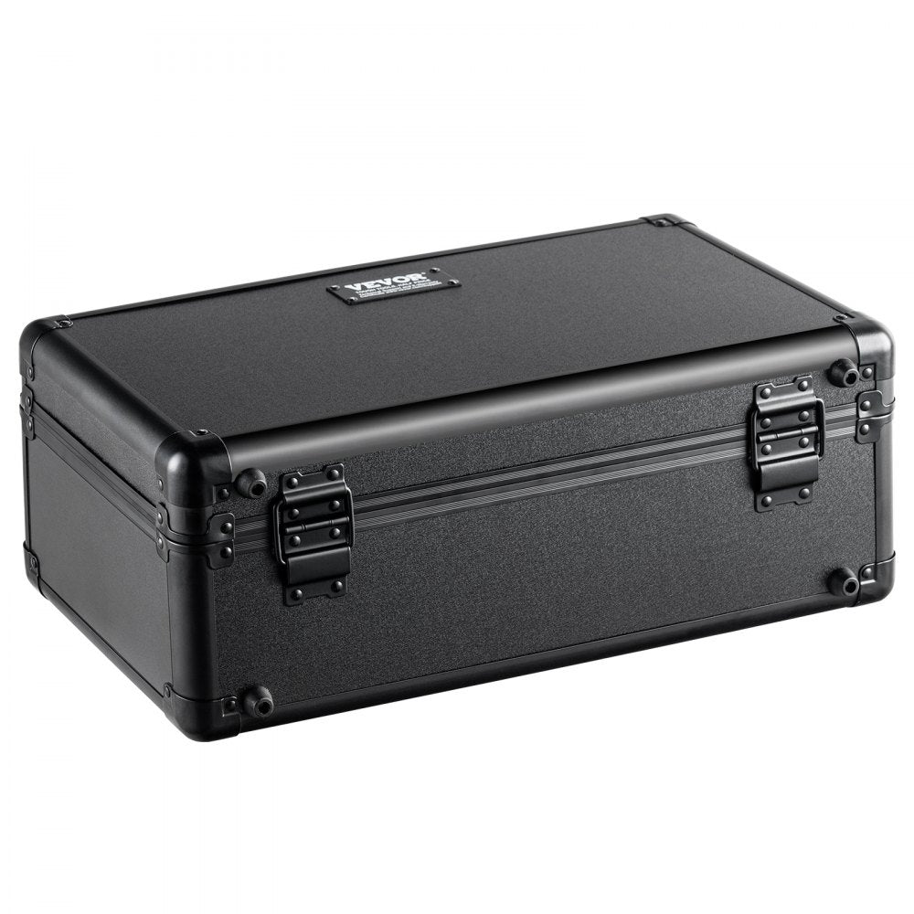 VEVOR Graded Card Storage Box, 4 Slots, Graded Sports Cards Holder Carrying Case with Coded Lock Foam Dividers, for 120 PSA Graded Cards 84 BGS Cards 96 SGC Cards 428 Top Loaders or 999+ Loose Cards