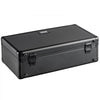 VEVOR Graded Card Storage Box, 5 Slots, Graded Sports Cards Holder Carrying Case with Coded Lock Foam Dividers, for 162 PSA Graded Cards 115 BGS Cards 130 SGC Cards 585 Top Loaders or 999+ Loose Cards