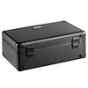 VEVOR Graded Card Storage Box, 4 Slots, Graded Sports Cards Holder Carrying Case with Key Lock Foam Dividers, for 108 PSA Graded Cards 76 BGS Cards 84 SGC Cards 388 Top Loaders or 999+ Loose Cards