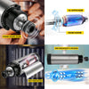 Dynamic balance design, ceramic bearing, and high concentricity highlights for VEVOR air-cooled CNC spindle motor
