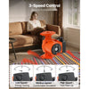 VEVOR F-15-58FC Cast Iron Circulator Pump, 17 GPM, AC 120V 20 ft Hot Water Recirculating Circulation Pump, 1-Inch Flange Connection, 3-Speed Adjustment, Quiet Operation, for Home Water Heating System