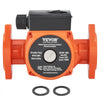 VEVOR UPS15-58FC Hot Water Recirculating Pump, 110V, 82W 17 GPM Hot Water Circulation Pump, 1" NPT Flange 3-Speed Circulator Pump, Quiet Operation Circulator Pump for Home Water Heater System