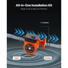 VEVOR 0011-BF4-J Cast Iron Circulator Pump, 33 GPM, AC 120V 33 ft Hot Water Recirculating Circulation Pump, 1-1/4 in Flange Connection, 3-Speed Adjustment, Quiet Operation, for Home Heating System