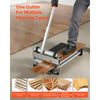 VEVOR 13 inch Vinyl Floor Cutter, 16mm Thick Laminate Flooring Cutter with 15°/30°/45° Adjustable Angle Settings, Flexible Wheels, Telescoping Handle, Cuts Engineered Wood, LVT, VCT, SPC, LVP, WPC