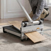 VEVOR 13 inch Vinyl Floor Cutter, 16mm Thick Laminate Flooring Cutter with 15°/30°/45° Adjustable Angle Settings, Flexible Wheels, Telescoping Handle, Cuts Engineered Wood, LVT, VCT, SPC, LVP, WPC