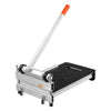 VEVOR 13 inch Vinyl Floor Cutter, 12mm Thick Laminate Flooring Cutter with 15°/30°/45° Adjustable Angle Settings, Flexible Wheels, Telescoping Handle, Certain Engineered Wood, LVT, VCT, SPC, LVP, WPC