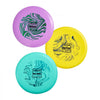 VEVOR Disc Golf Set, 3 Pack Disc Golf Starter Set, Beginners Flying Discs for Full-Body Strength Training, with Putter, Mid-Range, Driver for Outdoor Backyard, Lawn, Beach, and Park