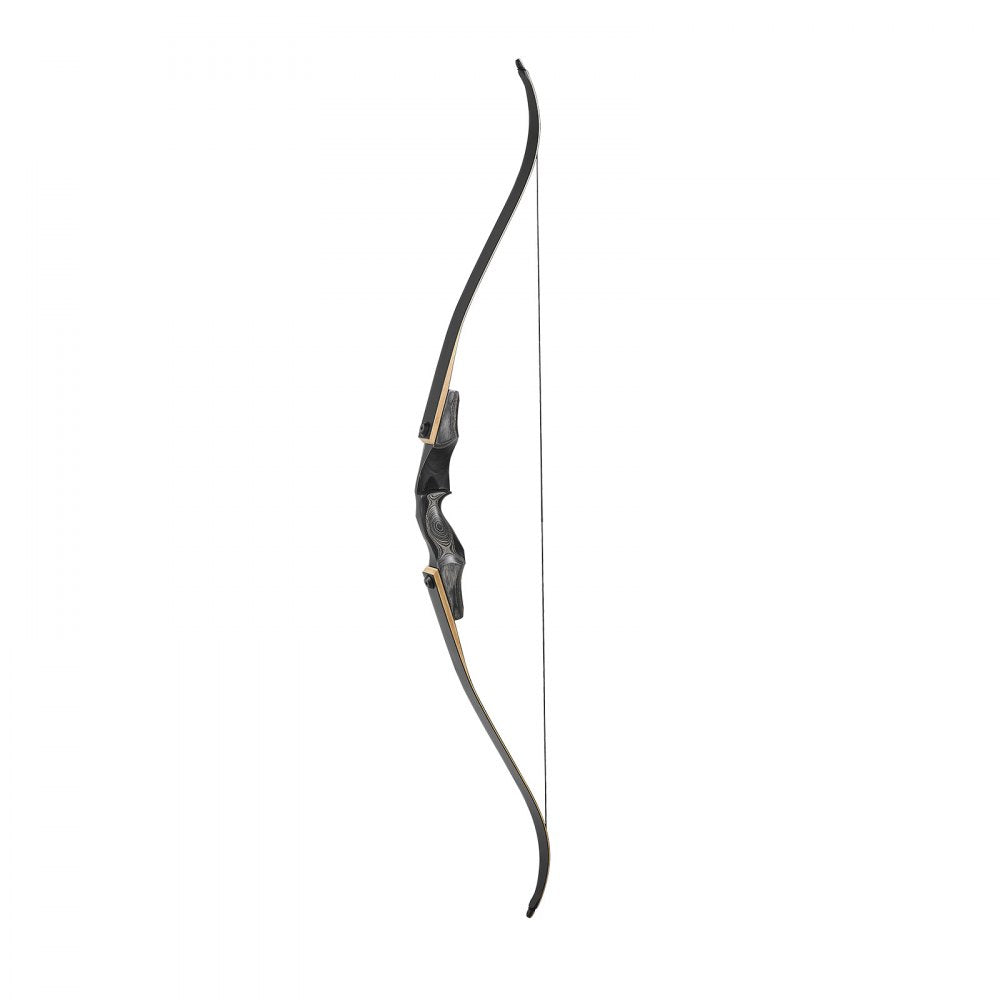 VEVOR Recurve Bow and Arrows Kit, 60 inch Wooden Takedown Bows, Right Handed Ergonomic Archery Recurve Bow Package, Longbow for Outdoor Target Training Practice Hunting, Beginners to Advanced, 35 lbs