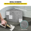 VEVOR Tile Shower Seat, 22.4\" x 16\" x 20\" Ready to Tile Shower Seat, Factory Waterproof & 100% Leak Proof Tileable Shower Corner Seat, 440lbs Load-Bearing Triangular Board Shower Bench, Grey
