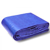 VEVOR Heavy Duty Tarp Waterproof 12x16 ft, Plastic Poly Tarp Cover 5 Mil, Multi Purpose Outdoor Tarpaulin with High Durability Reinforced Grommets and Edges for Truck, RV, Boat, Camping (Blue)