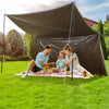 VEVOR Tarp Heavy Duty Waterproof 20x30 ft, Plastic Poly Tarp Cover 10 Mil, Multi Purpose Tear UV and Temperature Resistant Outdoor Tarpaulin with High Durability Reinforced Grommets (Silver/Brown)