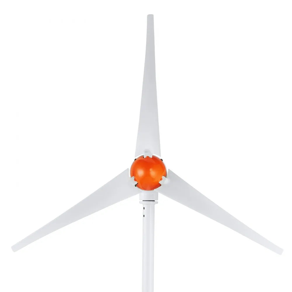 VEVOR 500W Wind Turbine Generator with Anemometer, 12V Wind Turbine Kit, 3-Blade Wind Power Generator, MPPT Controller & Adjustable Windward Direction, Suitable for Home, Farm, RVs, Boats