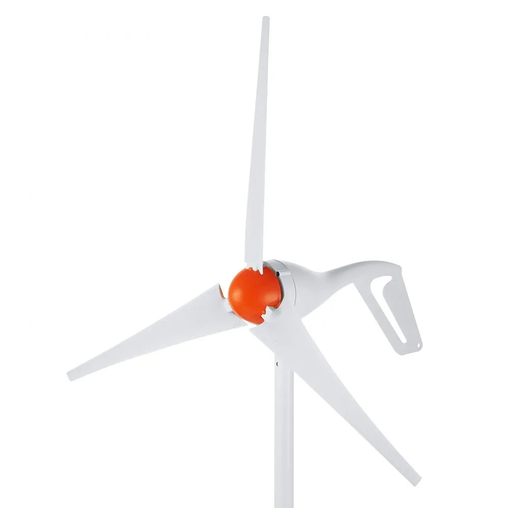 VEVOR 500W Wind Turbine Generator, 24V Wind Turbine Kit, 3-Blade Wind Power Generator with MPPT Controller, Adjustable Windward Direction & 2.5m/s Start Wind Speed, Suitable for Home, Farm, RVs, Boats