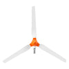 VEVOR 1200W 24V Wind Turbine Generator, 3-Blade Wind Turbine Kit with Wind/Solar Hybrid Controller, Efficient 3-Phase AC Permanent Wind Power Generator for RV Boat Home Farm (Tower Pole Not Included)
