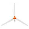 VEVOR 1500W 24V Wind Turbine Generator, 3-Blade Wind Turbine Kit with Wind/Solar Hybrid Controller, Efficient 3-Phase AC Permanent Wind Power Generator for RV Boat Home Farm (Tower Pole Not Included)