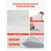 VEVOR House Wrap, 4.5 x 150 ft, 0.13 mm Thick Vapor Barrier, Heavy Duty Plastic Sheeting for Tear-resistant, Drop Cloth Vapor Barrier Covering for Residential & Commercial Construction, White