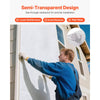 VEVOR House Wrap, 4.5 x 150 ft, 0.13 mm Thick Vapor Barrier, Heavy Duty Plastic Sheeting for Tear-resistant, Drop Cloth Vapor Barrier Covering for Residential & Commercial Construction, White