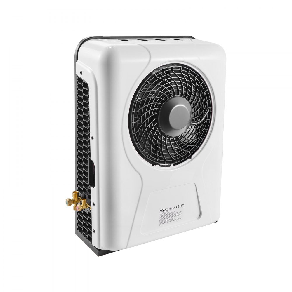 VEVOR Truck Air Conditioner, 12V 10000 BTU Mini Split AC Unit, 400 m³/h Airflow Cab Air Conditioner, Fast Cooling Low Noise for Semi Truck, Camper, Construction Vehicle, Crane, Tractor, Excavator