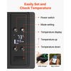 VEVOR 12 Volt Refrigerator 16 Qt, Portable Mini Car Fridge with -4℉-68℉ Cooling Range & App Control 12/24V DC & 110-240V AC Electric Compressor Cooler for Truck Vehicle RV Boat Outdoor & Home Use, Gre