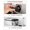VEVOR 12 Volt Refrigerator 16 Qt, Portable Mini Car Fridge with -4℉-68℉ Cooling Range & App Control 12/24V DC & 110-240V AC Electric Compressor Cooler for Truck Vehicle RV Boat Outdoor & Home Use, Gre