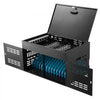 VEVOR 16-Device Charging Cabinet for Tablet & Laptop, Lock Charging Station, for Classroom, Chromebooks, iPads, Fits Devices up to 15.6 in, Wall/Desktop Mount, Steel Lock Box, Fully Assembled, Black