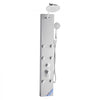 VEVOR Shower Panel Tower System with Rainfall Shower Head, 49 in Brushed Stainless Steel Shower Column, 3-Function Faucet, High Pressure Wall-Mount Rain Massage System with 6 Body Jets and Handheld