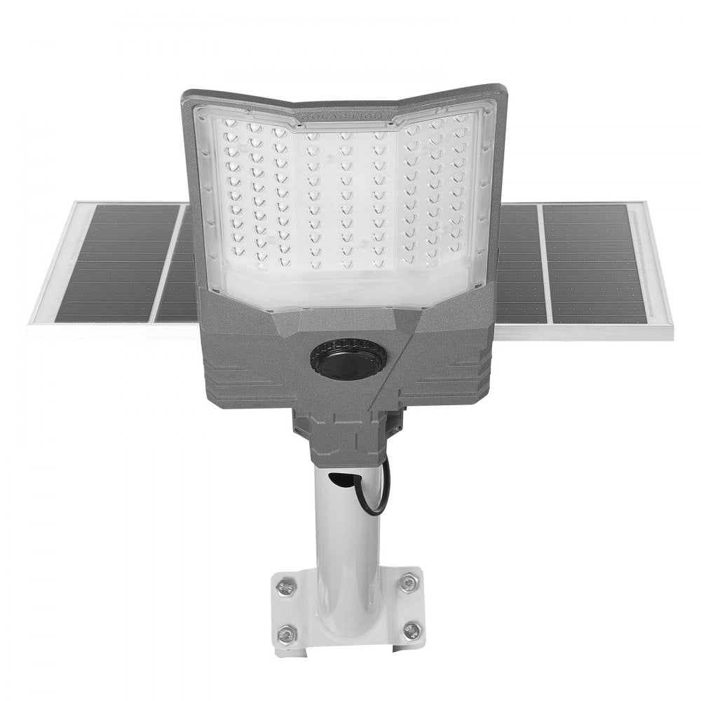 VEVOR 12000W Solar Street Light Outdoor, 900000LM, High Powered Commercial Parking Lot Light Dusk to Dawn, Split Type LED Flood Security Lamp with RF Remote Control, IP65 Waterproof, for Driveway Yard