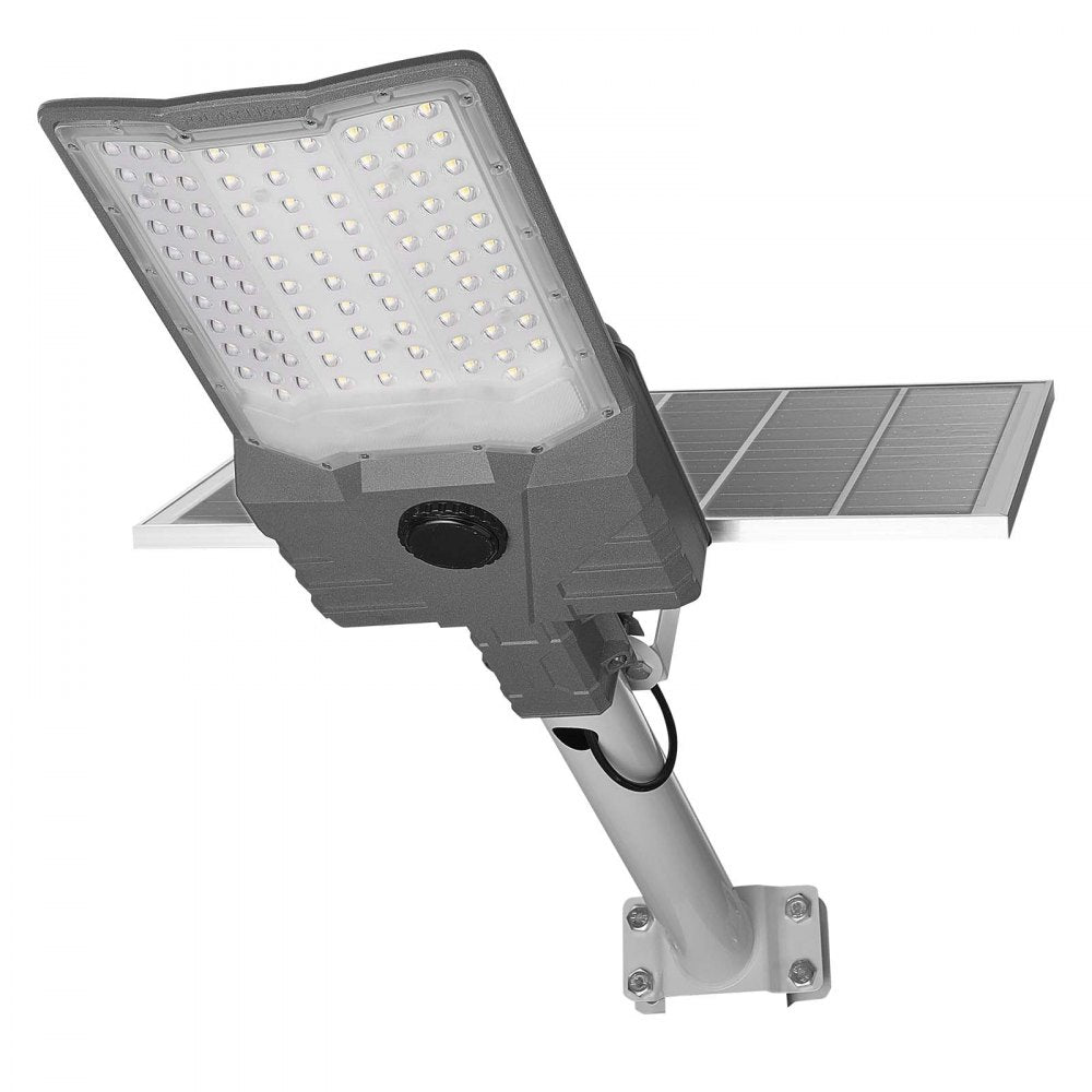 VEVOR 12000W Solar Street Light Outdoor, 900000LM, High Powered Commercial Parking Lot Light Dusk to Dawn, Split Type LED Flood Security Lamp with RF Remote Control, IP65 Waterproof, for Driveway Yard