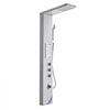 VEVOR Shower Panel Tower System with Rainfall Shower Head, 53 in Brushed Stainless Steel Shower Column, 3-Function Faucet, High Pressure Wall-Mount Rain Massage System, with Large Body Jet, Handheld