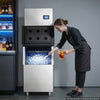 VEVOR Commercial Ice Maker Machine 760 Lbs/24H Stainless Steel Head Only, Ice-Making for Restaurant Bar Cafe Hotel, Ice Ready in 15 Mins, with Self-Cleaning, 234 pcs Ice Tray, Adjustable Thickness